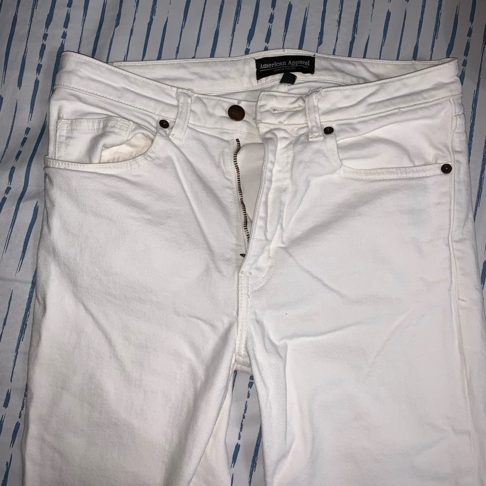 American Apparel White jeans